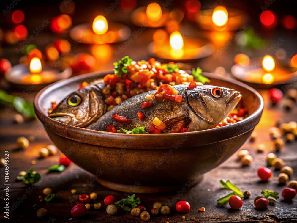 Night Photography: Unveiling the Mystery of Minced Fish - Delicious Seafood Dish Night Photography: Unveiling the Mystery of Minced Fish - Delicious Seafood Dish