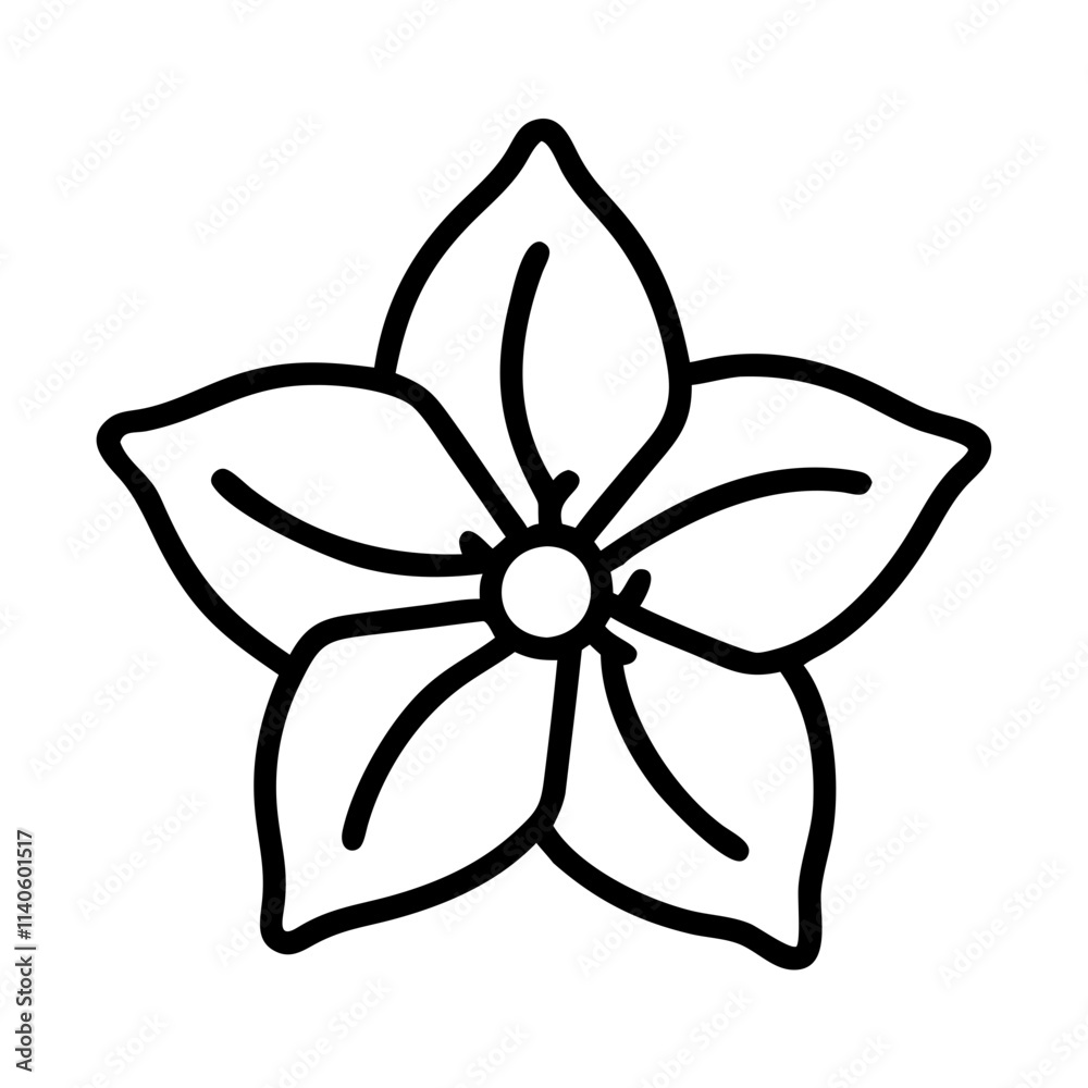 mandevilla icon, flower line art, flower icon - Minimalistic black outline illustration of mandevilla flower, perfect for icons, logos, and floral-themed designs.
mandevilla icon, flower line art, flower icon - Minimalistic black outline illustration of mandevilla flower, perfect for icons, logos, and floral-themed designs.
