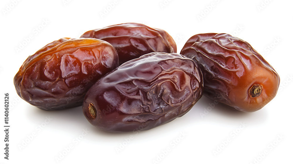 dates isolated on white background
