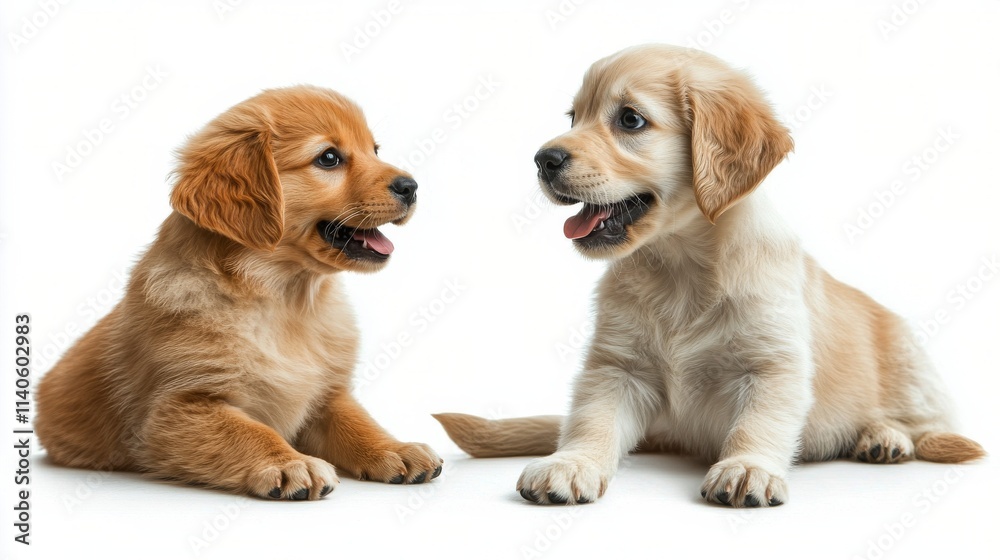 Cute yellow lab puppy enjoying gentle attention in a park setting on a chilly day Cute yellow lab puppy enjoying gentle attention in a park setting on a chilly day