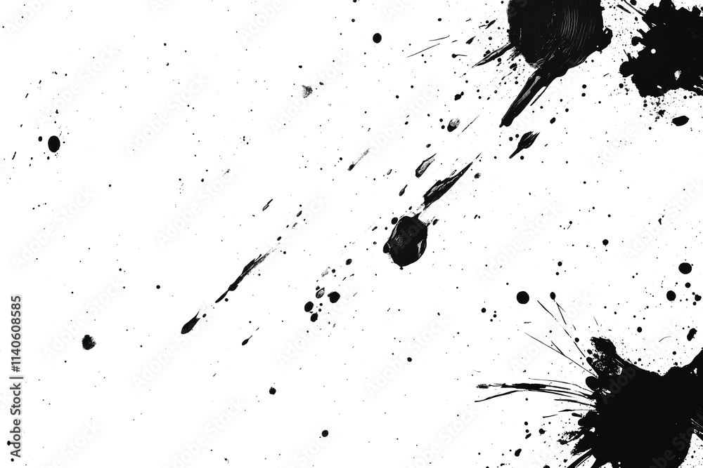 PNG Abstract grunge background with a grainy texture and ink smudges abstract design art.
