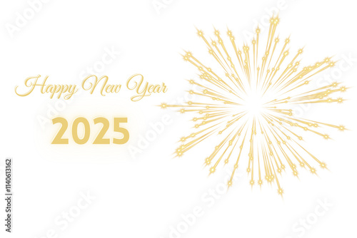 Obraz na płótnie Tytuł
Życzenia Merry Christmas & Happy New Year 2025, stylowy napis
w salonie