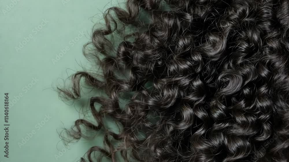 Dark Brown Kinky Coils: A bundle of dark brown kinky coiled pic