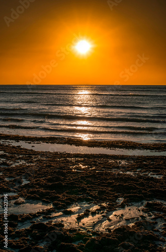 Sunset in Brazil photo