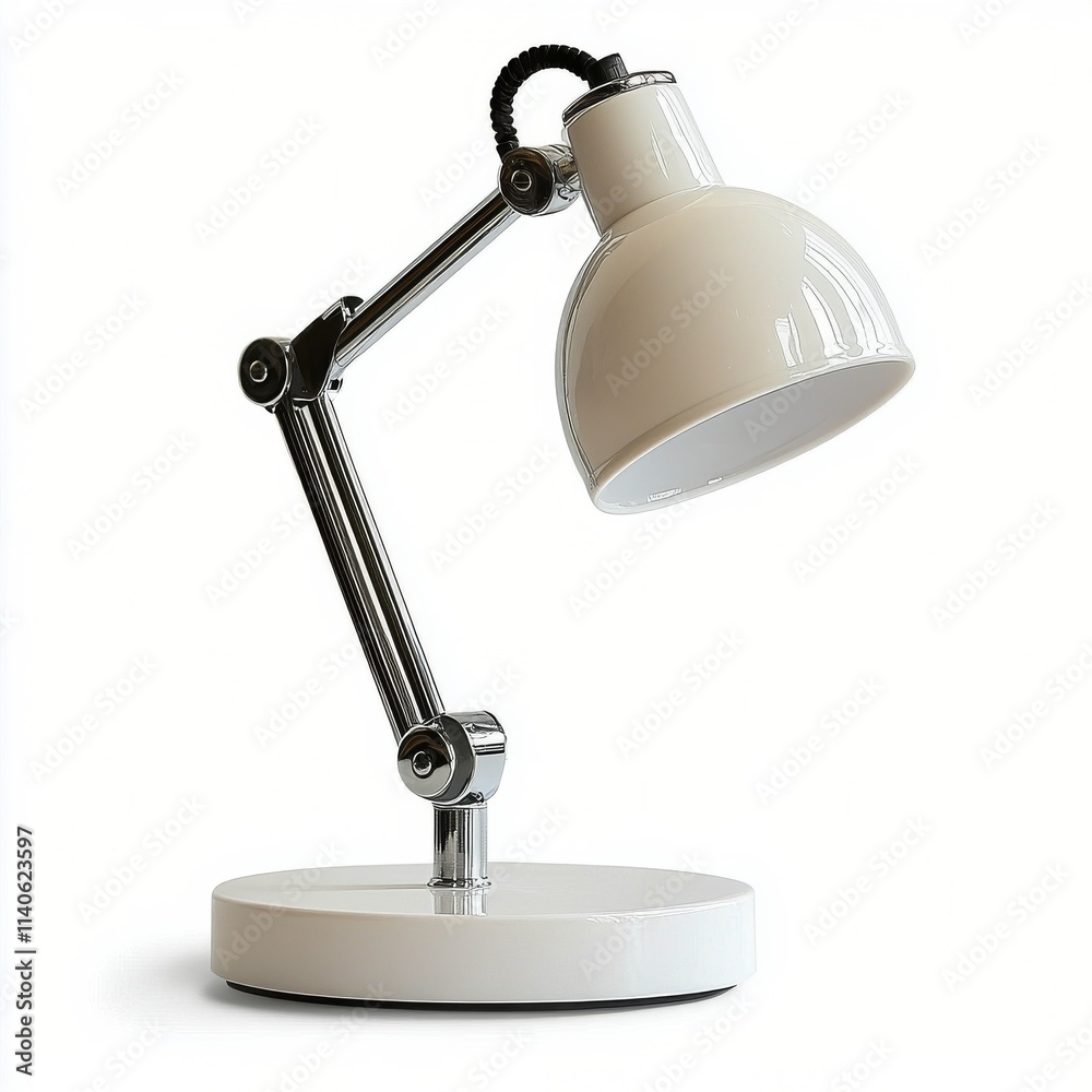 Modern black desk lamp with an adjustable arm and warm light for workspace enhancement Modern black desk lamp with an adjustable arm and warm light for workspace enhancement