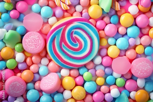 colorful candy background