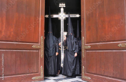 Semana Santa procession (Holy week) in Spain.