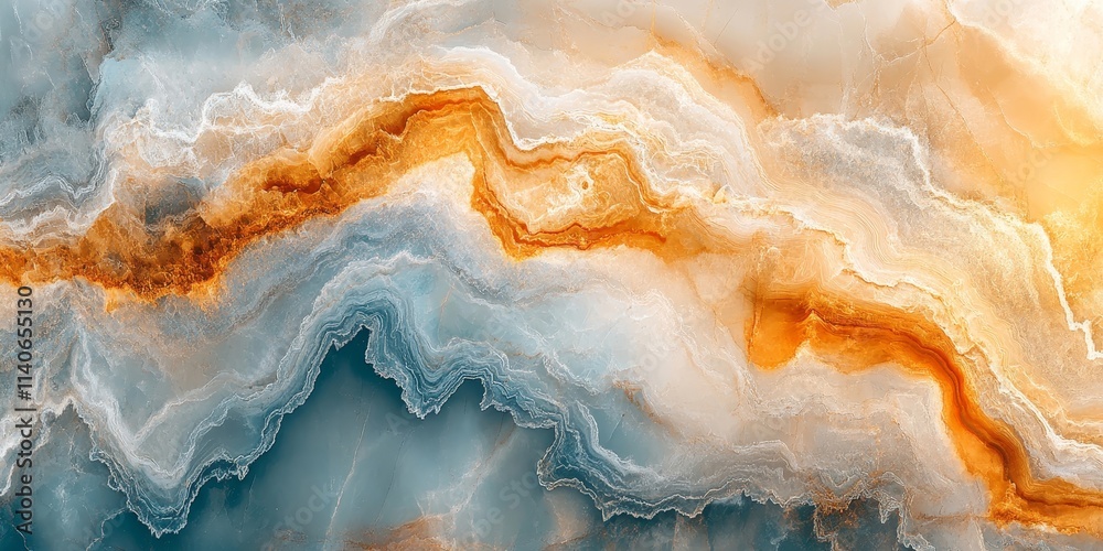 Fototapeta premium marble textures with highlights, Generative AI