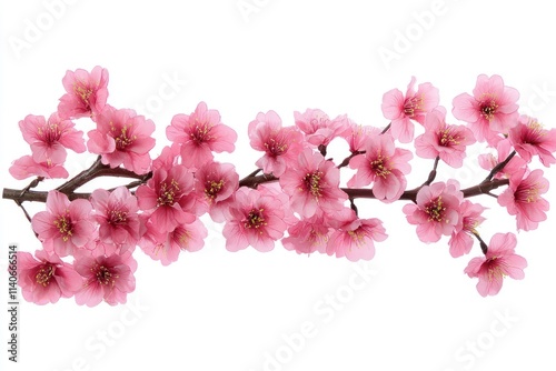 Wallpaper Mural Beautiful Pink Cherry Blossom Branch in Bloom Torontodigital.ca