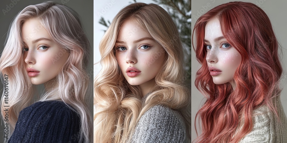 wintery designs with radiant frosted highlights, Generative AI wintery designs with radiant frosted highlights, Generative AI