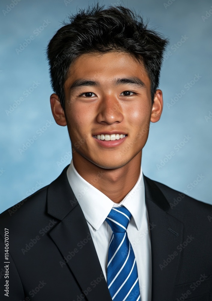 Portrait of a Young Man in Business Attire Portrait of a Young Man in Business Attire