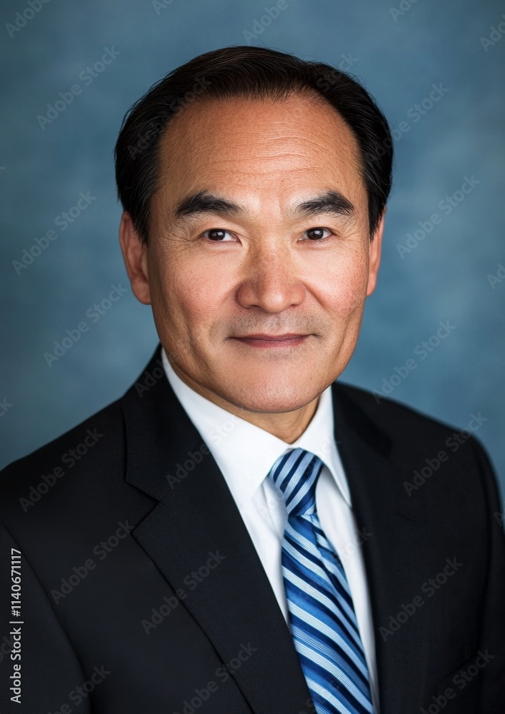 Portrait of Asian Man in Business Attire Portrait of Asian Man in Business Attire
