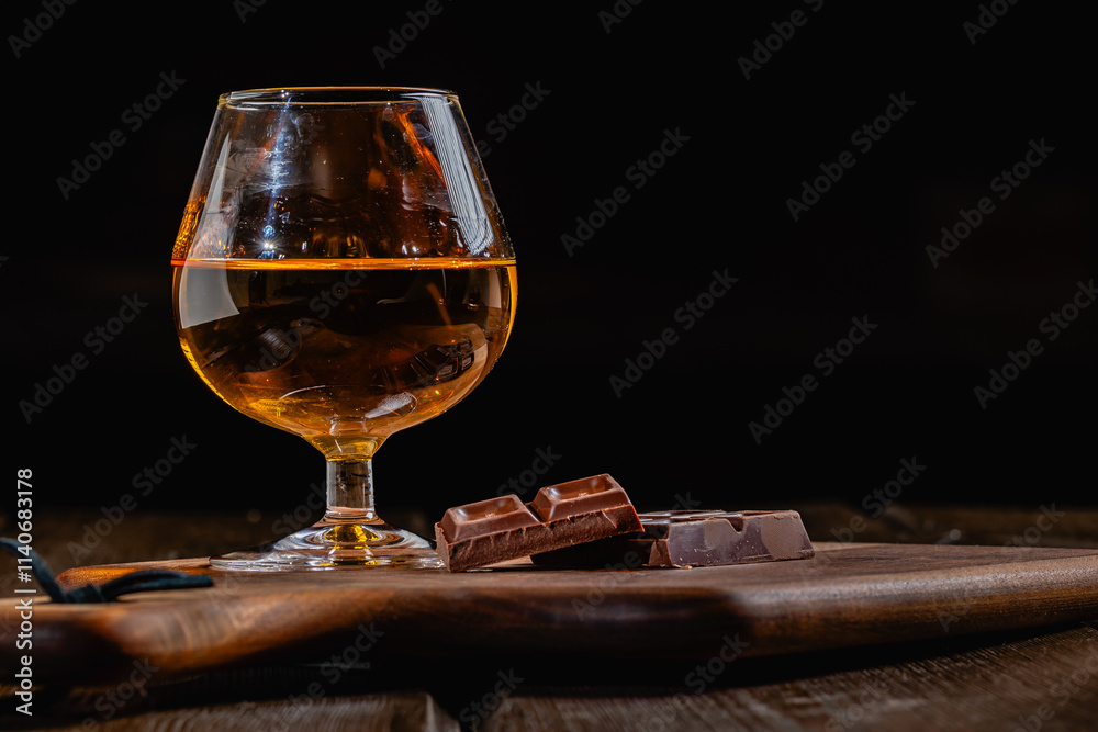 glass of cognac