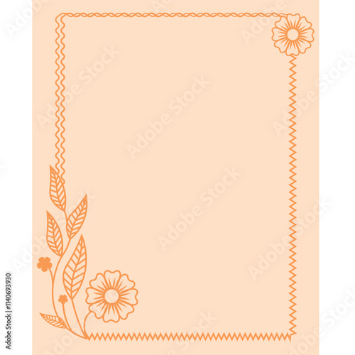 Wallpaper Mural Hand drawn ornamental monogram frames decorative vector Torontodigital.ca