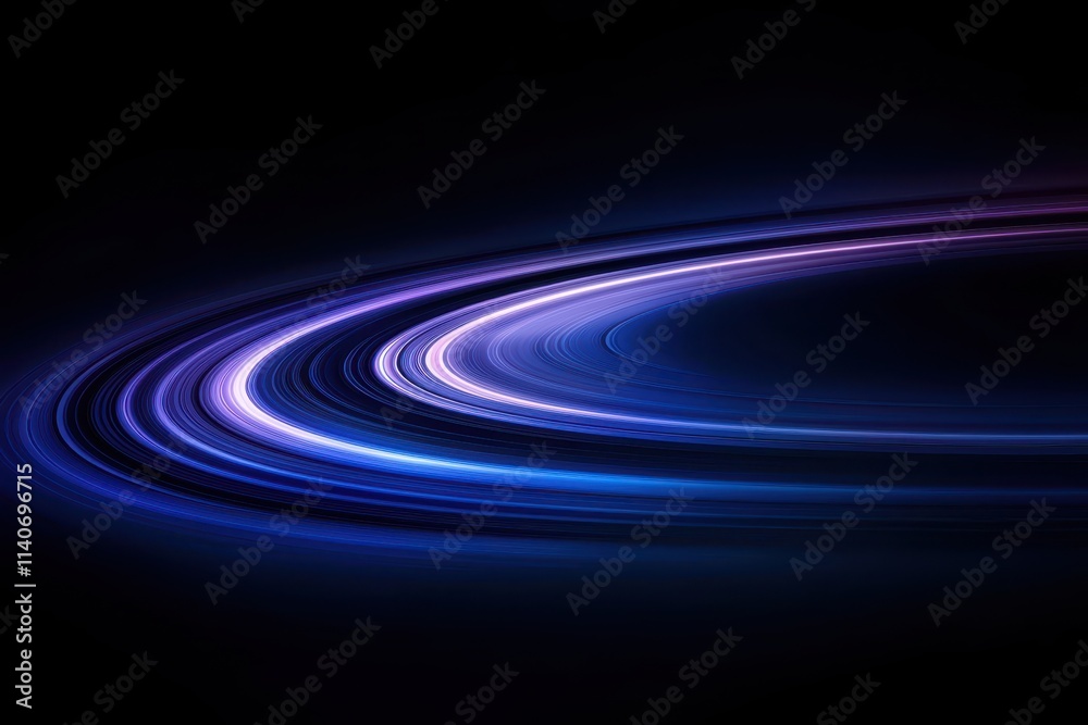 A captivating abstract image featuring swirling lines of blue and purple light against a dark background, evoking a sense of motion and energy. A captivating abstract image featuring swirling lines of blue and purple light against a dark background, evoking a sense of motion and energy.