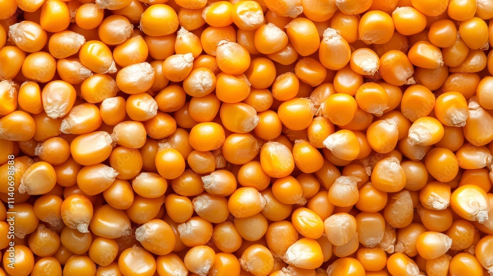 Golden Corn Kernels A Bountiful Harvest of Yellow Maize Golden Corn Kernels A Bountiful Harvest of Yellow Maize