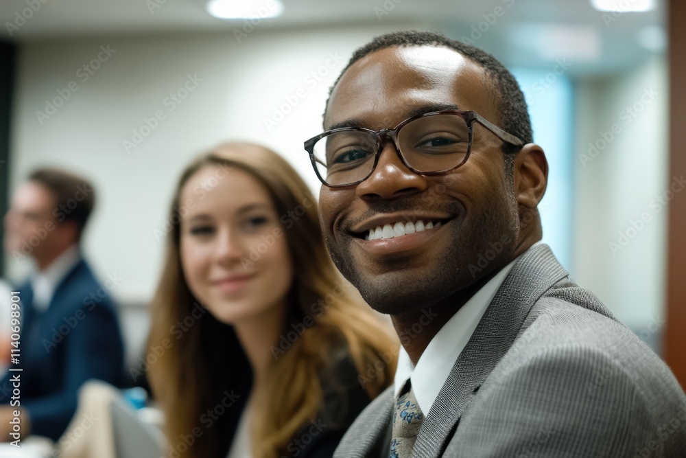 a group of people in a meeting a group of people in a meeting