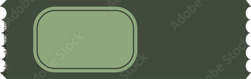 vector illustration of a stamp