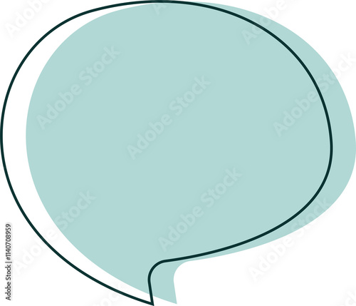 Speech Bubble Vector, Conversation, Chat, Design Element