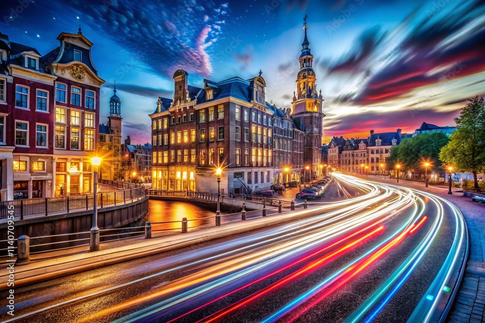 Obraz premium Stunning Long Exposure Photography: Hot Tips & Tricks for Night Photography, City Lights, Star Trails, Waterfalls, Light Painting