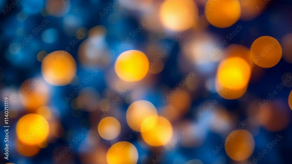 A visually captivating display of blurred blue and orange lights, resembling a dreamy night sky or festive illumination. The scene conveys a sense of wonder and mesmerizing tranquility. A visually captivating display of blurred blue and orange lights, resembling a dreamy night sky or festive illumination. The scene conveys a sense of wonder and mesmerizing tranquility.