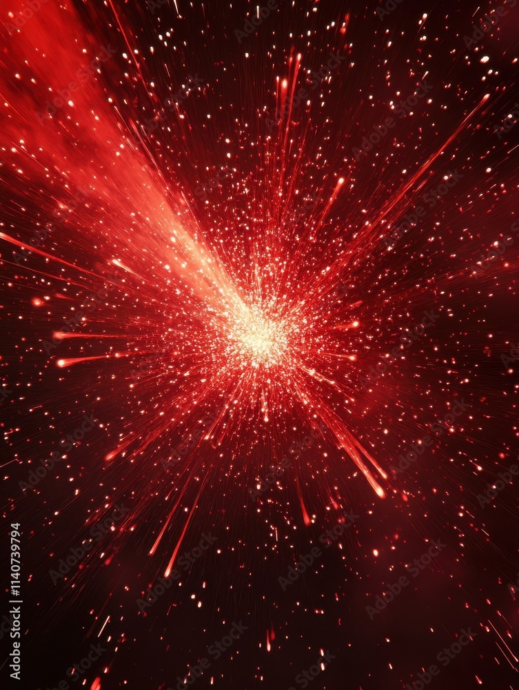 Brilliant red fireworks exploding in a dazzling display, perfect for overlaying on night sky backgrounds. Brilliant red fireworks exploding in a dazzling display, perfect for overlaying on night sky backgrounds.
