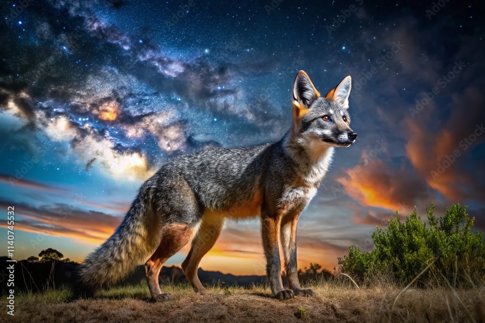 Texas Night Photography: Grey Fox in the Lone Star State - Wildlife Night Shots Texas Night Photography: Grey Fox in the Lone Star State - Wildlife Night Shots