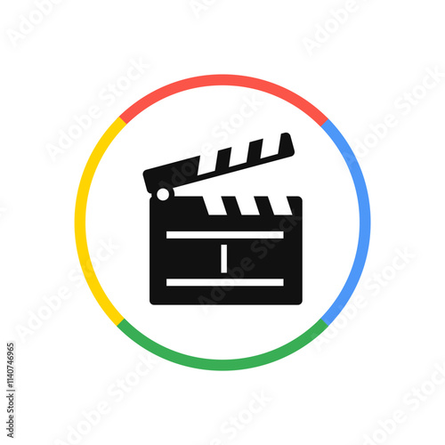 Clapperboard Icon 