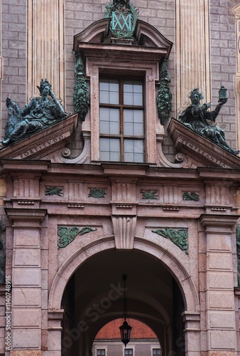 detail of a building