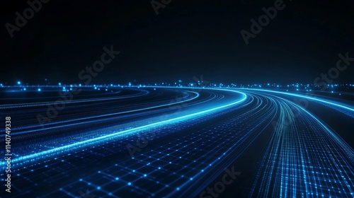 abstract blue background