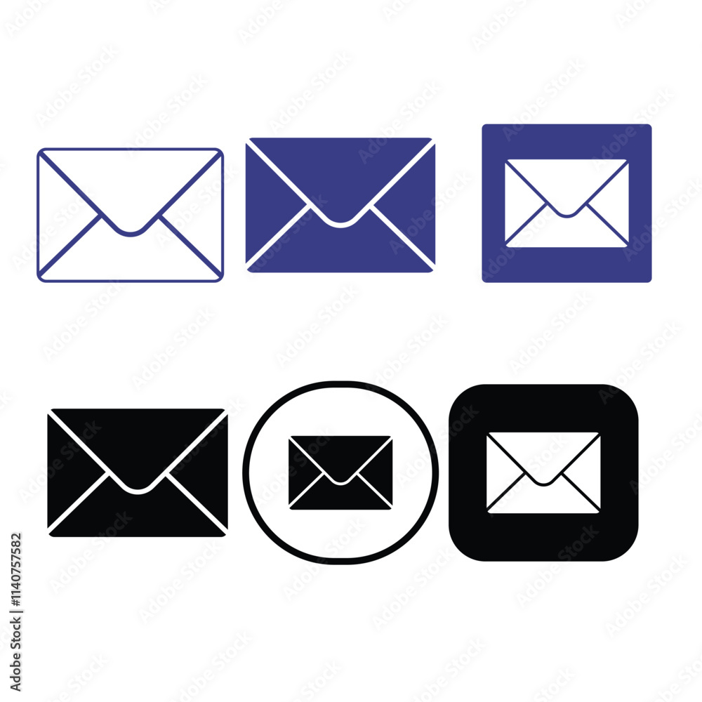 Mail line icon. Envelope icon set. Mailing icon. Email envelope. Mail sign. Editable stroke. Vector illustration. Mail line icon. Envelope icon set. Mailing icon. Email envelope. Mail sign. Editable stroke. Vector illustration.