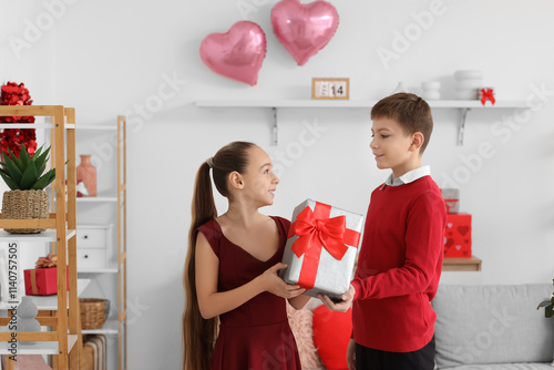 Cute little happy children ...