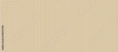 Yellow corrugated paper background with wavy texture half cylinder shape. Simple minimal abstract pattern used as banner background, business card, cover, brochure. Art & Illustration.