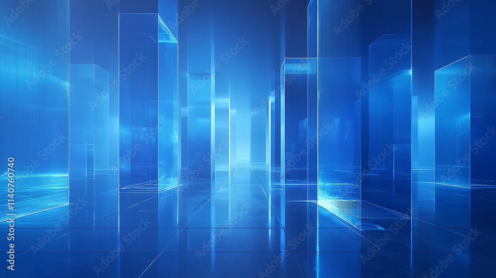 Futuristic financial abstract background