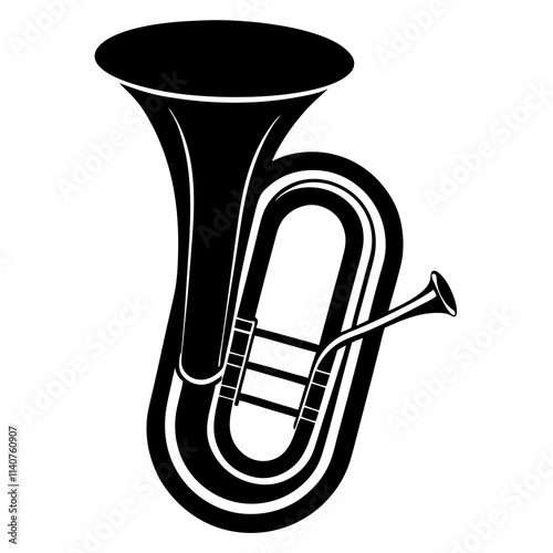 euphonium vector illustration