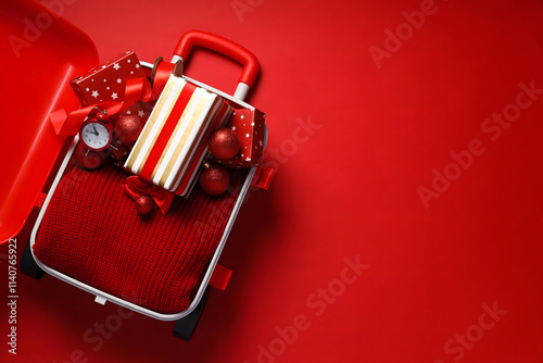 Red Holiday Setup