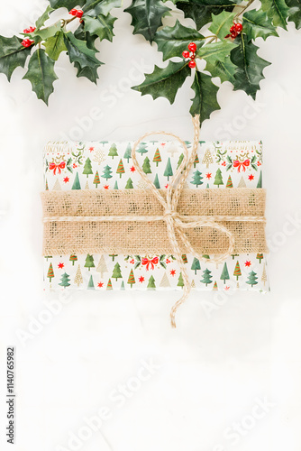 Christmas Gift with Bow
