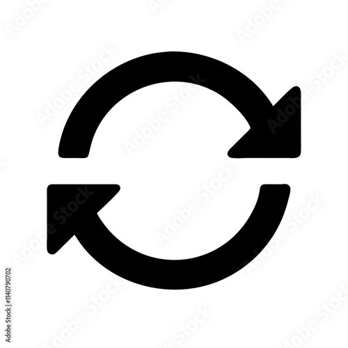 Free Download refresh icon black vector - GFXLoad