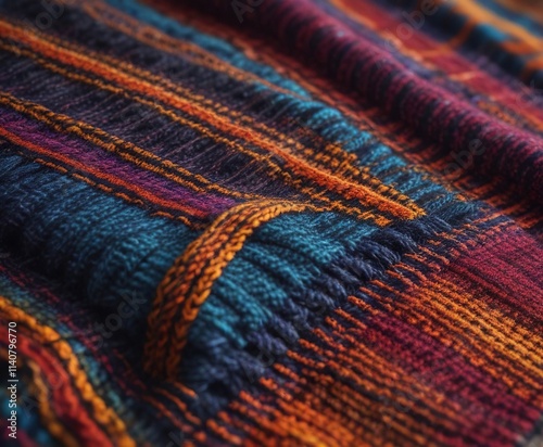 Thick and tightly woven woolen sweater fabric, coat, pattern, fabric