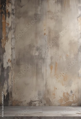 Textured, grunge-inspired background with a mix of gray and beige, beige, muted