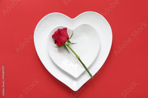 Beautiful table setting wit...