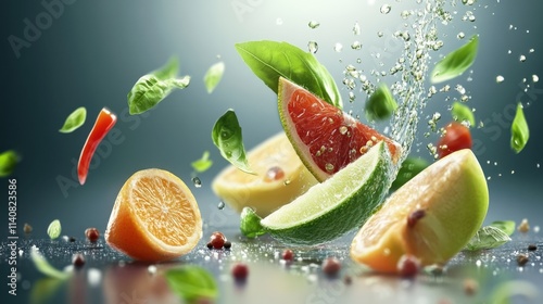 The Vibrant Fruit Splash