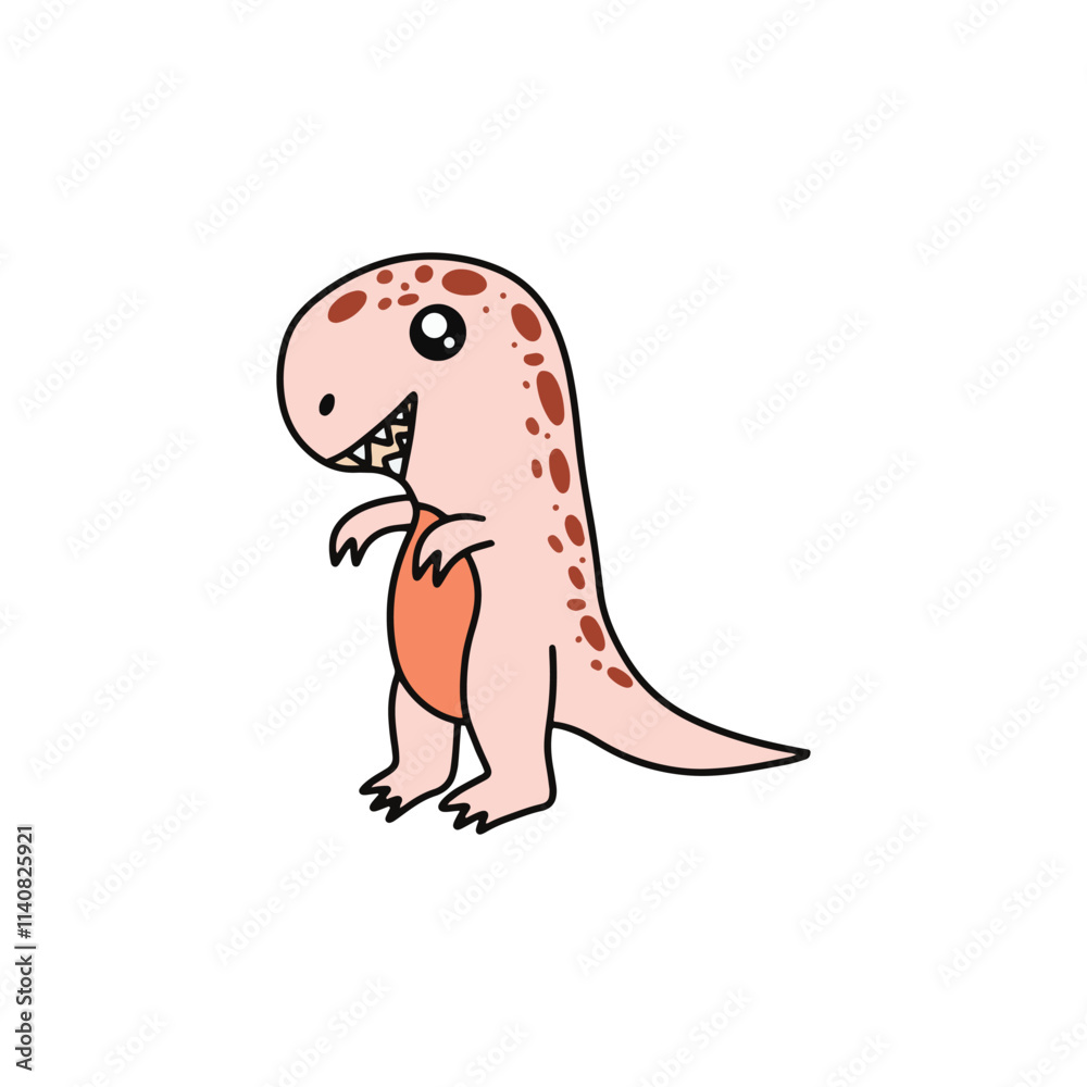 Obraz premium dinosaur vector illustration