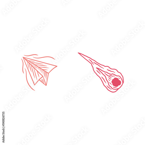 candy canes isolated on white background