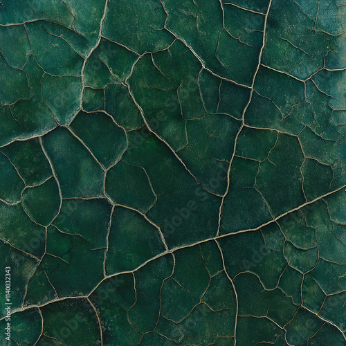 Macro close-up of a leaf's vibrant green texture, highlighting detailed veins in sharp focus. A high-resolution, photo-realistic image with a natural and volumetric look