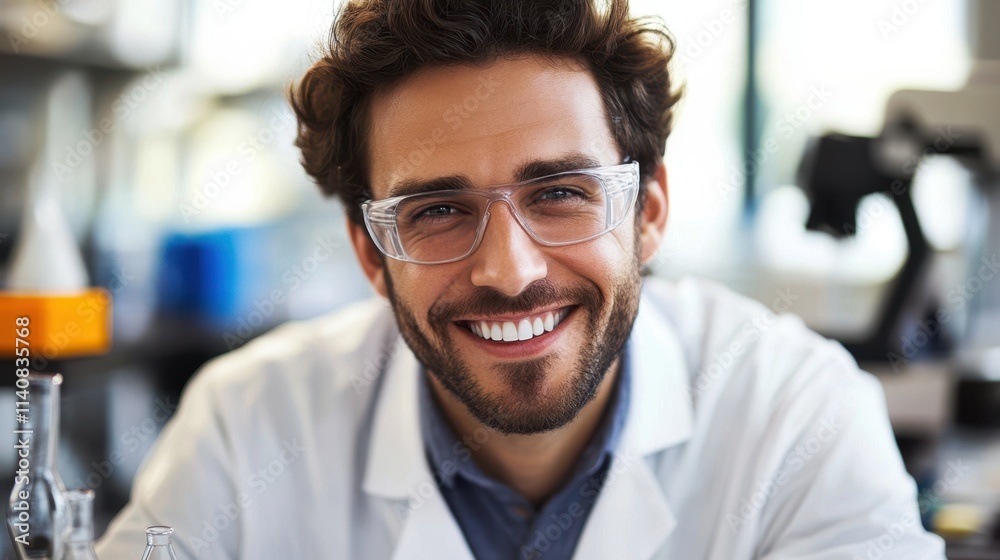 The Smiling Scientist at Work The Smiling Scientist at Work