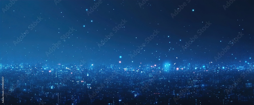 illustration urban architecture, cityscape with space and neon light effect. Modern hi-tech, science, futuristic technology concept. illustration urban architecture, cityscape with space and neon light effect. Modern hi-tech, science, futuristic technology concept.