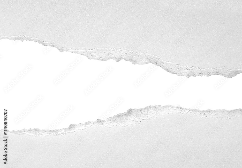 frame of torn white paper on transparent background frame of torn white paper on transparent background