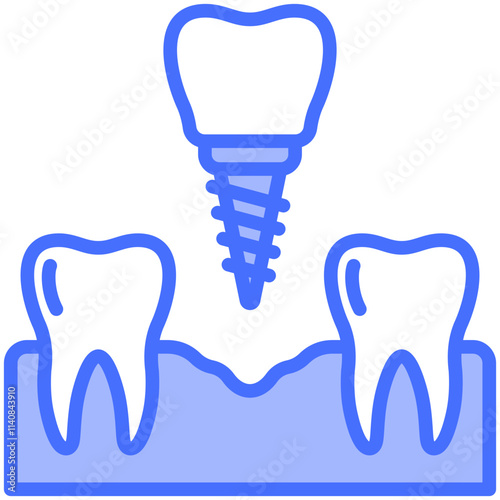 Dental Implant Icon