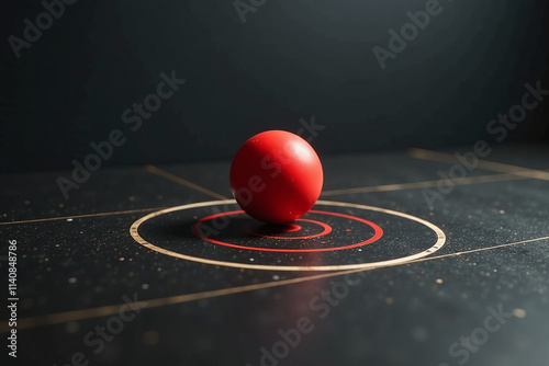 precise throw hits center dark board pinpoint